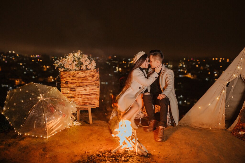 Romantic Camping